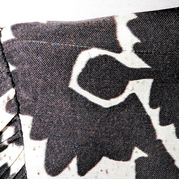 NWOT Farm Rio | Flower Tapestry Blouse in Cream & Black | Size XS - Picture 14 of 14